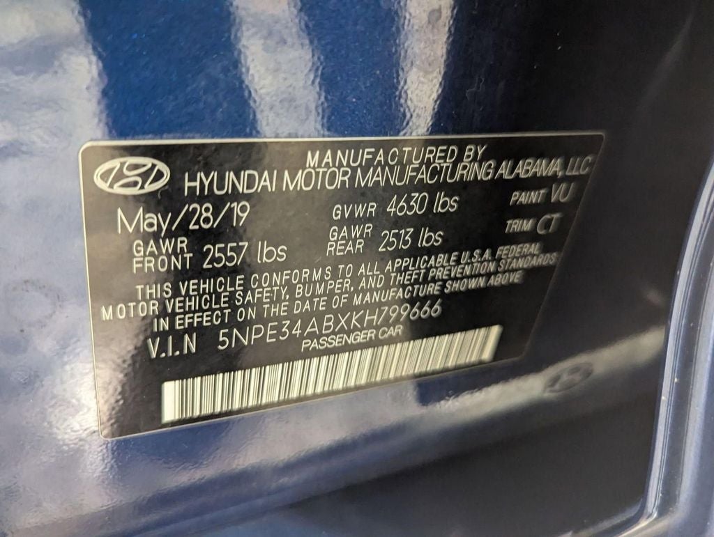 2019 Hyundai Sonata Limited