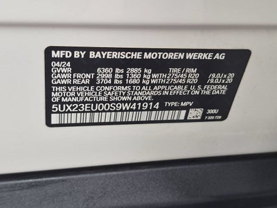 2025 BMW X5 xDrive40i