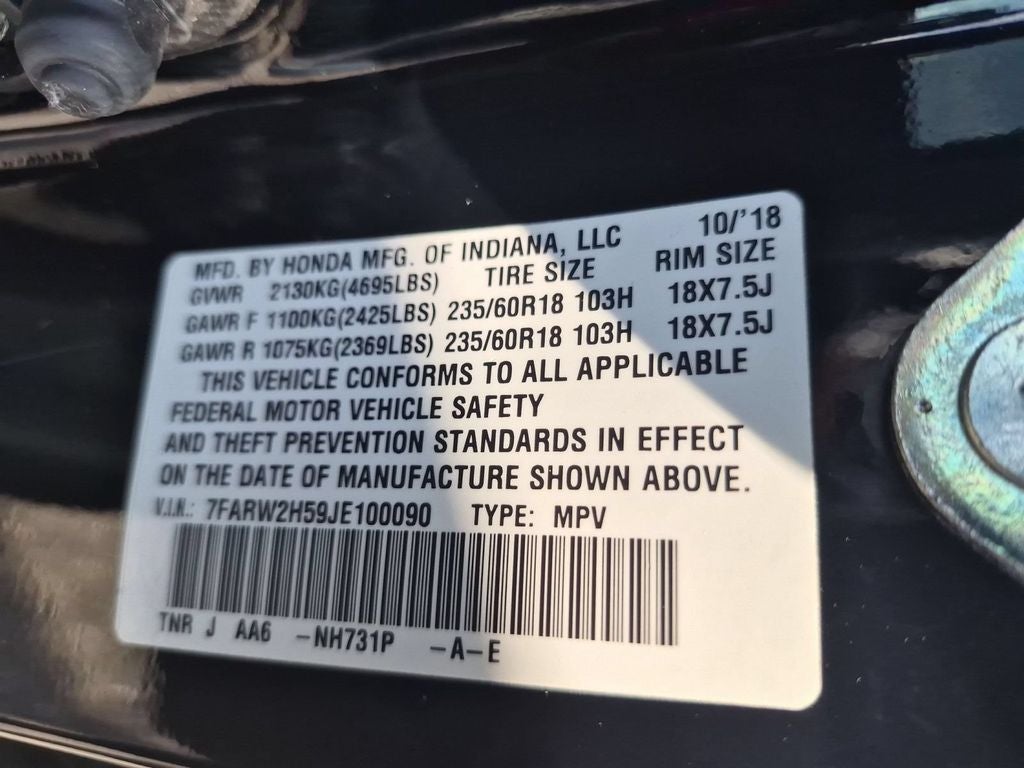 2018 Honda CR-V EX