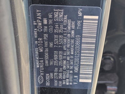 2025 Hyundai Tucson Hybrid SEL Convenience