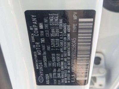 2025 Hyundai Tucson Hybrid SEL Convenience
