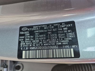 2025 Hyundai Tucson Hybrid SEL Convenience