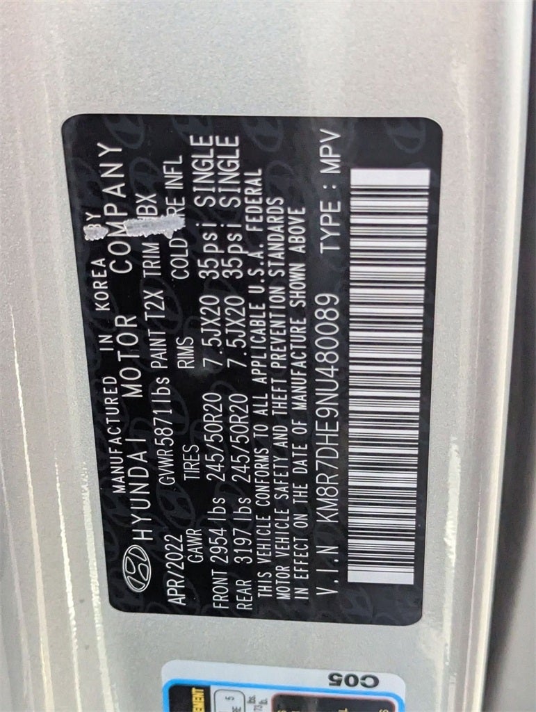 2022 Hyundai Palisade Calligraphy