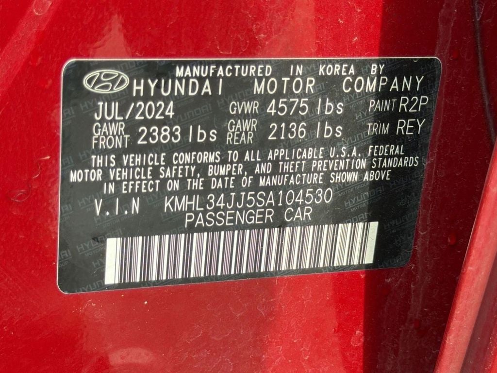 2025 Hyundai Sonata Hybrid SEL