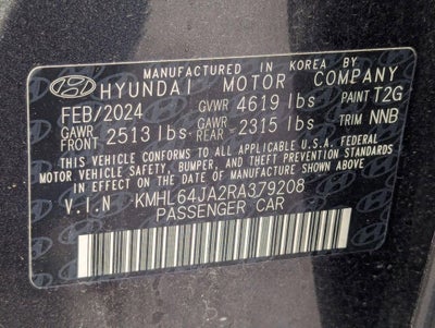2024 Hyundai Sonata SEL