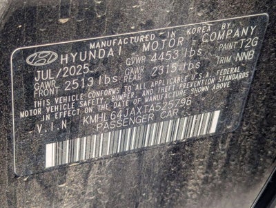 2026 Hyundai Sonata SEL Sport