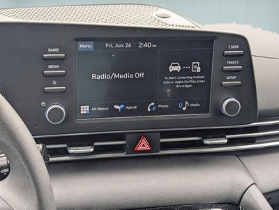 2025 Hyundai Elantra Hybrid Blue