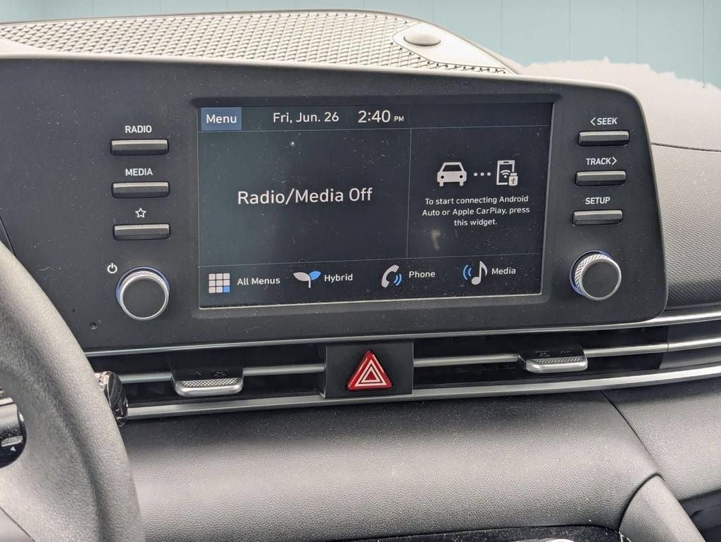 2025 Hyundai Elantra Hybrid Blue
