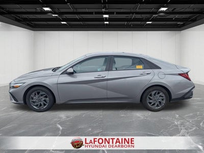 2025 Hyundai Elantra Hybrid Blue