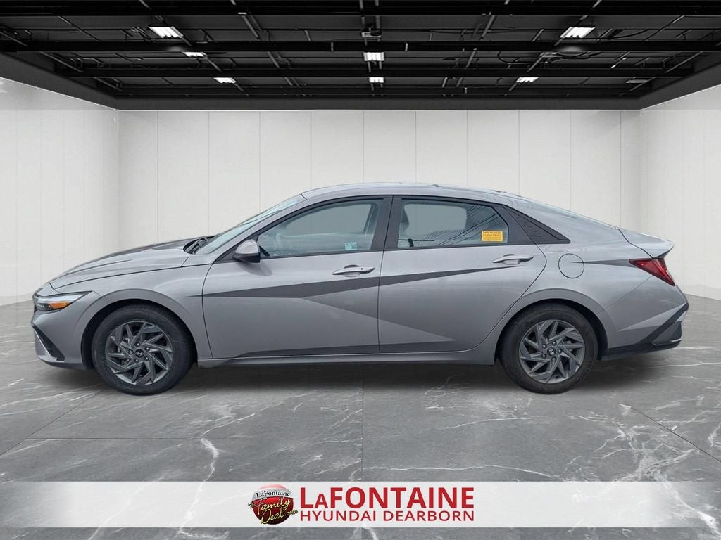 2025 Hyundai Elantra Hybrid Blue