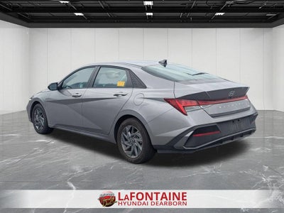 2025 Hyundai Elantra Hybrid Blue