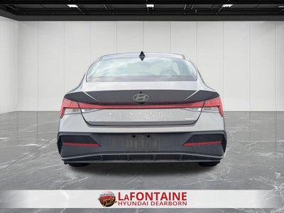 2025 Hyundai Elantra Hybrid Blue