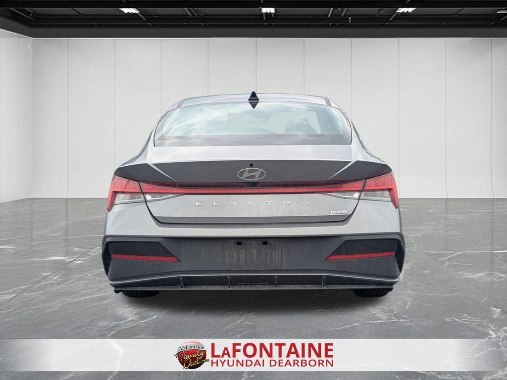 2025 Hyundai Elantra Hybrid Blue
