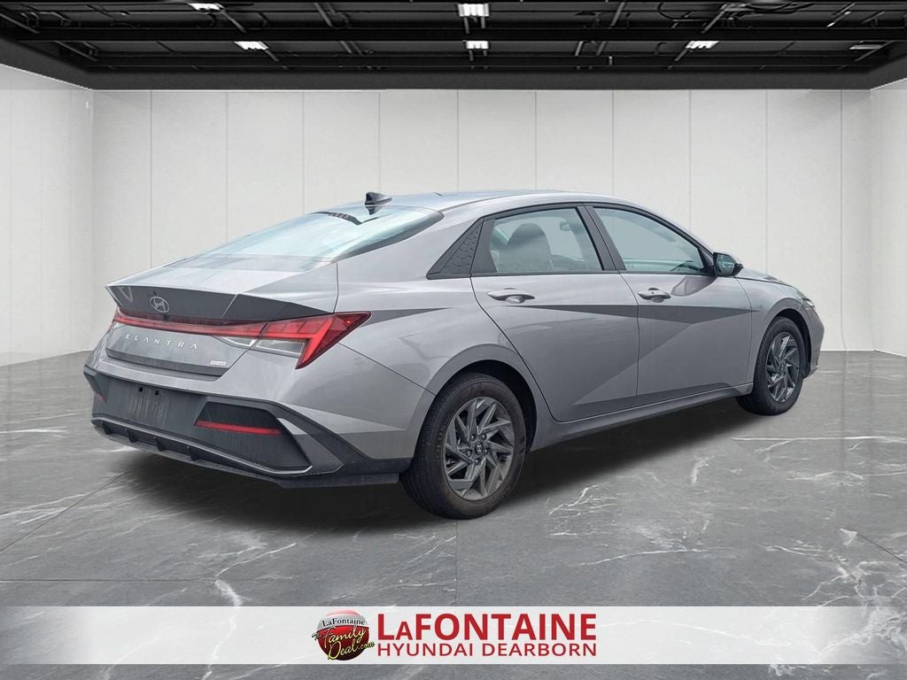 2025 Hyundai Elantra Hybrid Blue