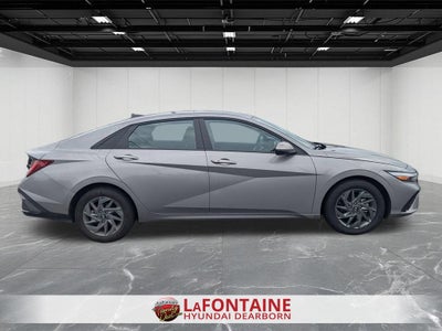 2025 Hyundai Elantra Hybrid Blue