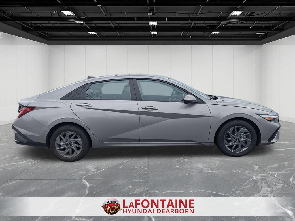 2025 Hyundai Elantra Hybrid Blue