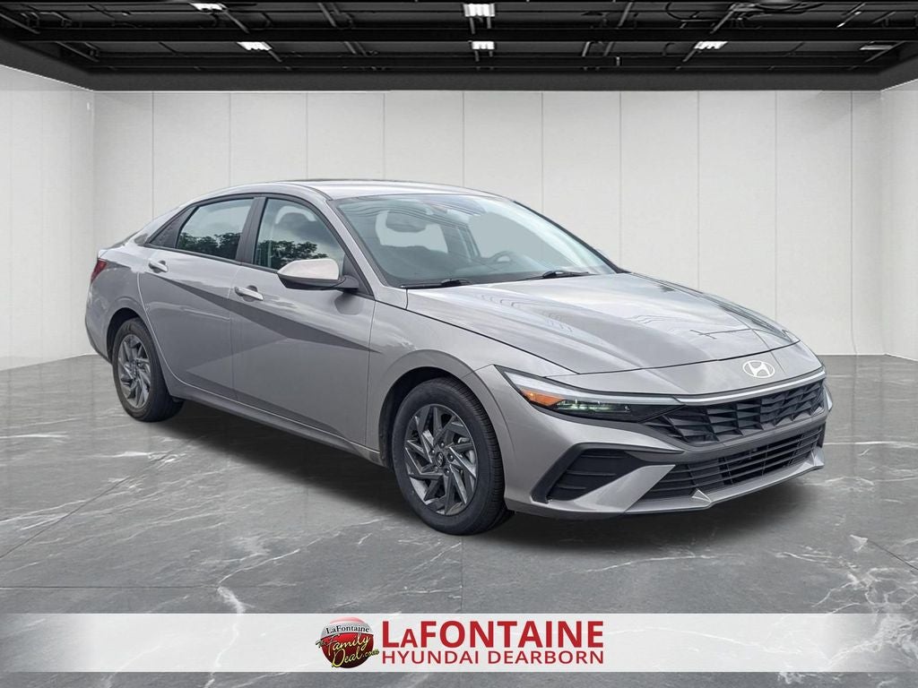 2025 Hyundai Elantra Hybrid Blue