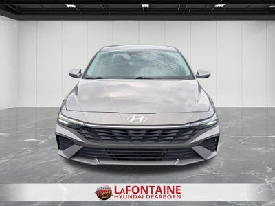 2025 Hyundai Elantra Hybrid Blue