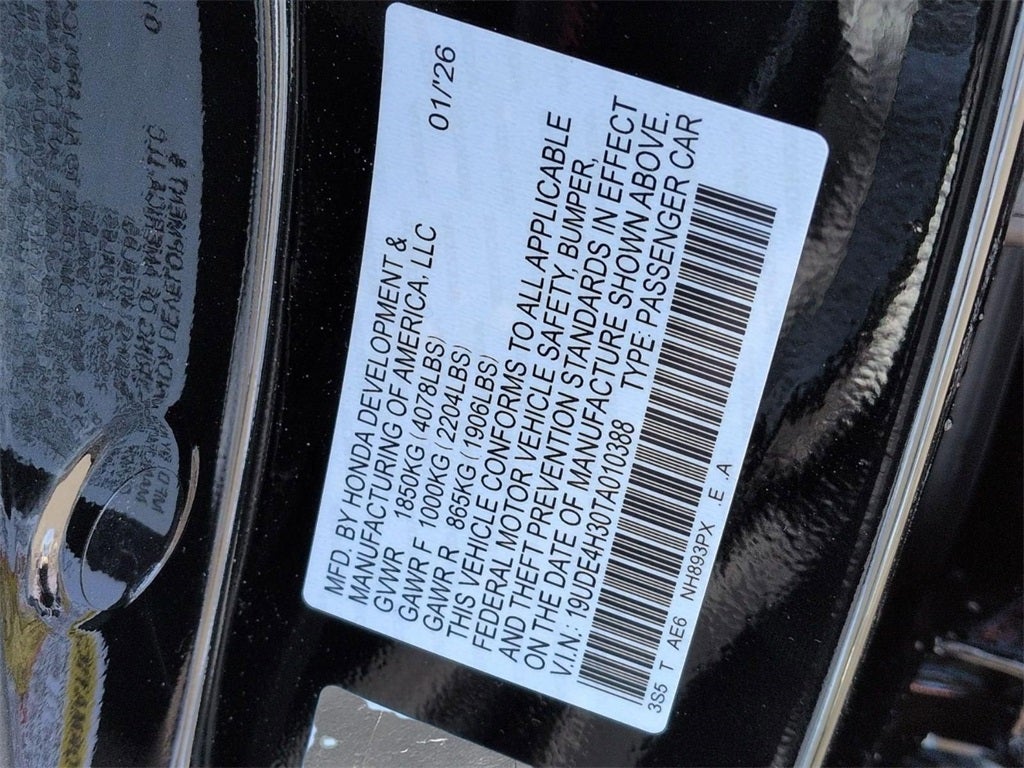 2026 Acura Integra A-Spec Package