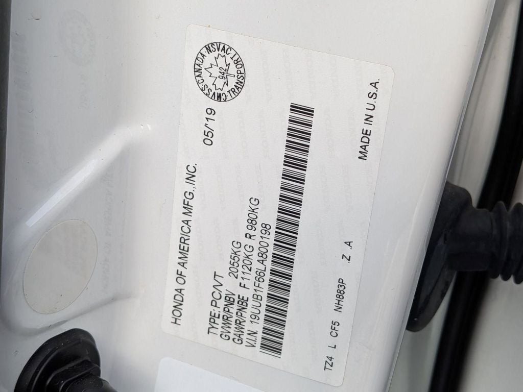 2020 Acura TLX 2.4L A-Spec Pkg