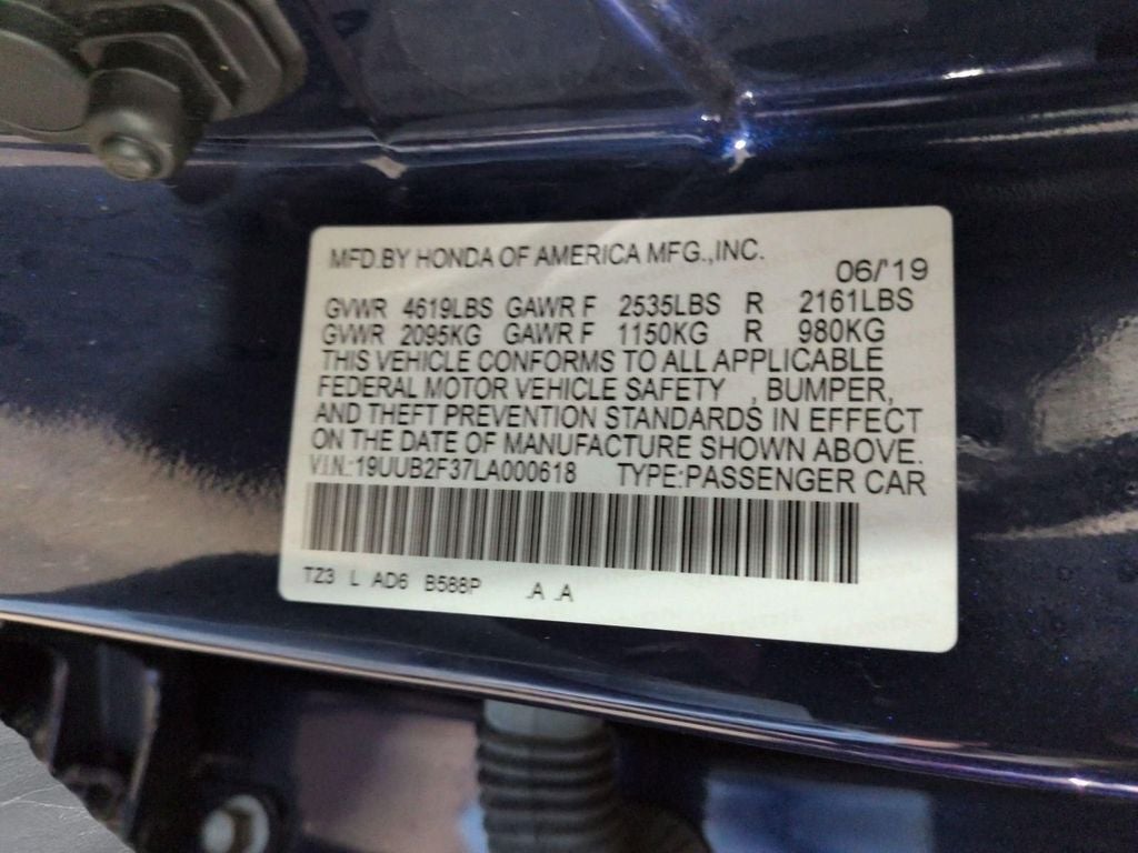 2020 Acura TLX 3.5L V6