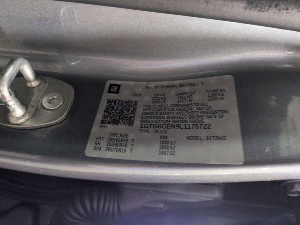 2020 GMC Canyon SLE1