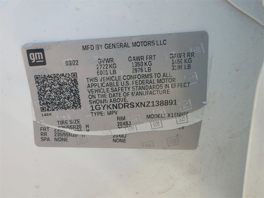 2022 Cadillac XT5 Premium Luxury