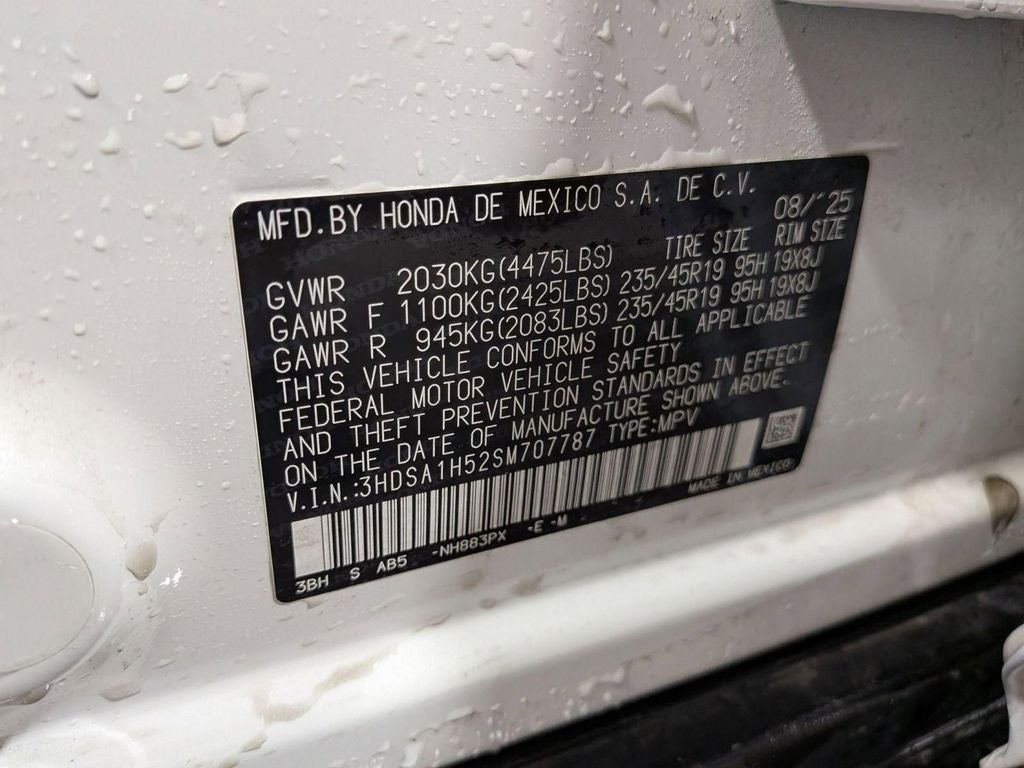 2025 Acura ADX A-Spec Package