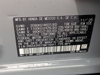 2025 Acura ADX A-Spec Package