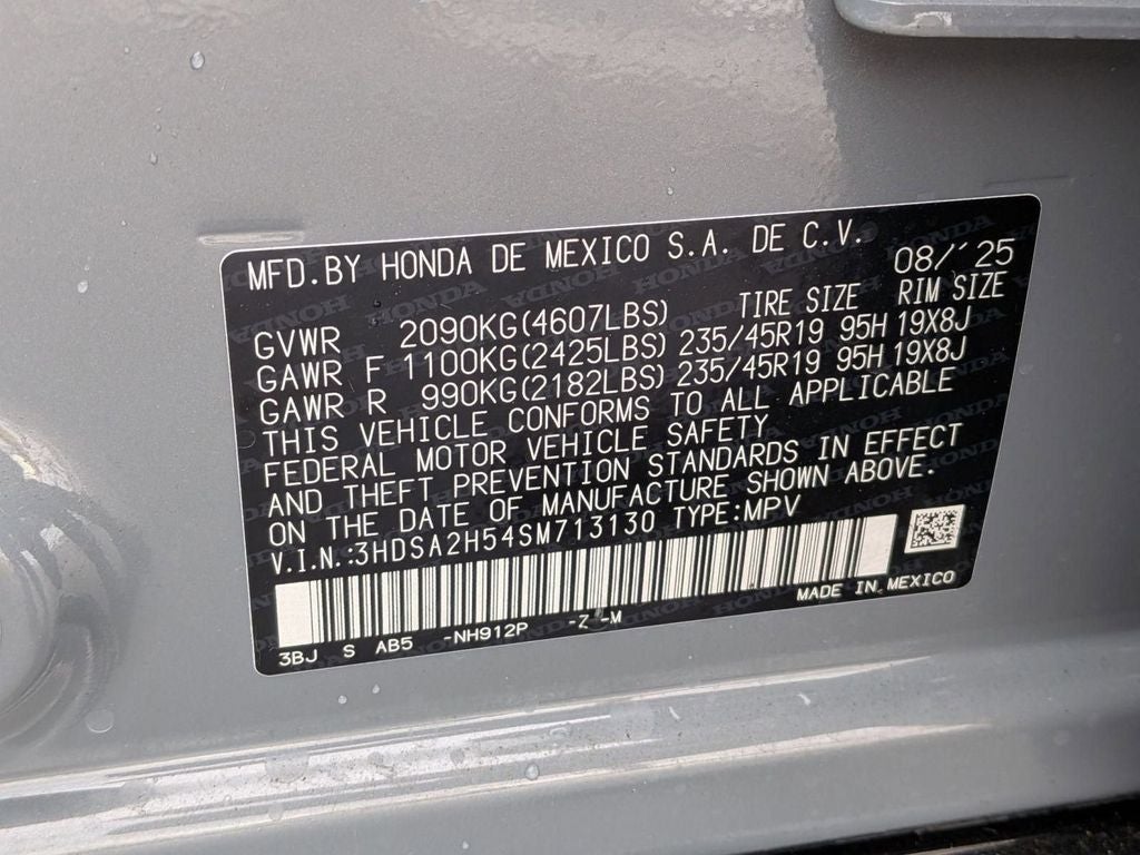 2025 Acura ADX A-Spec Package