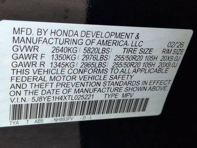 2026 Acura MDX Technology Package SH-AWD