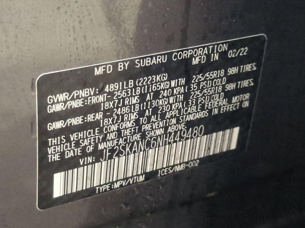 2022 Subaru Forester Limited