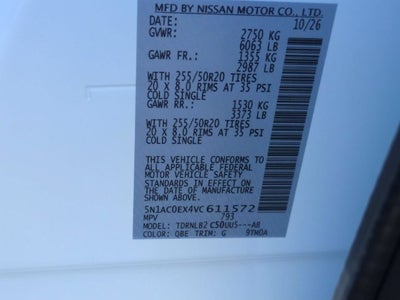 2027 INFINITI QX65 LUXE