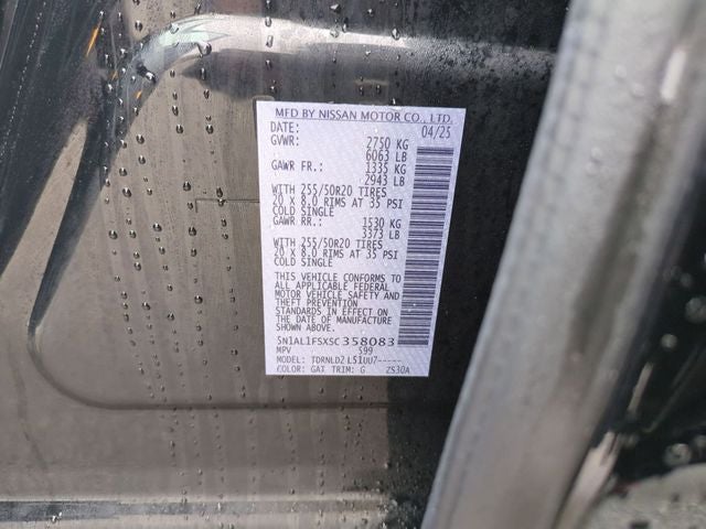 2025 INFINITI QX60 LUXE