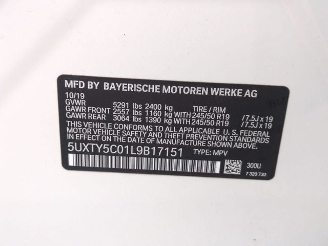 2020 BMW X3 xDrive30i