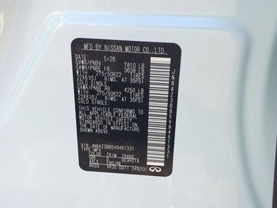 2027 INFINITI QX80 LUXE