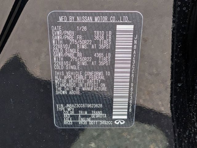 2026 INFINITI QX80 AUTOGRAPH