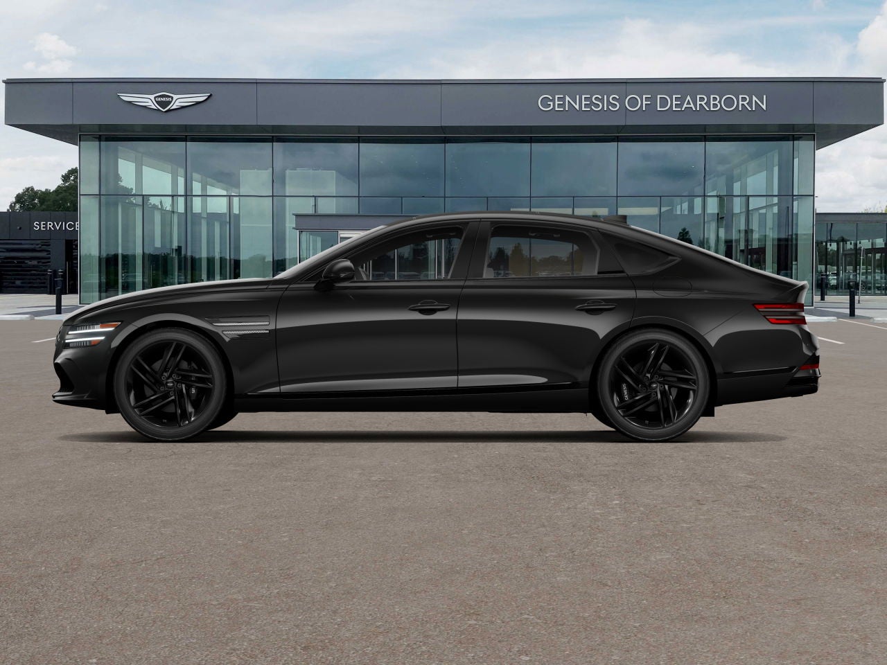 2026 Genesis G80 3.5T PRESTIGE BLACK