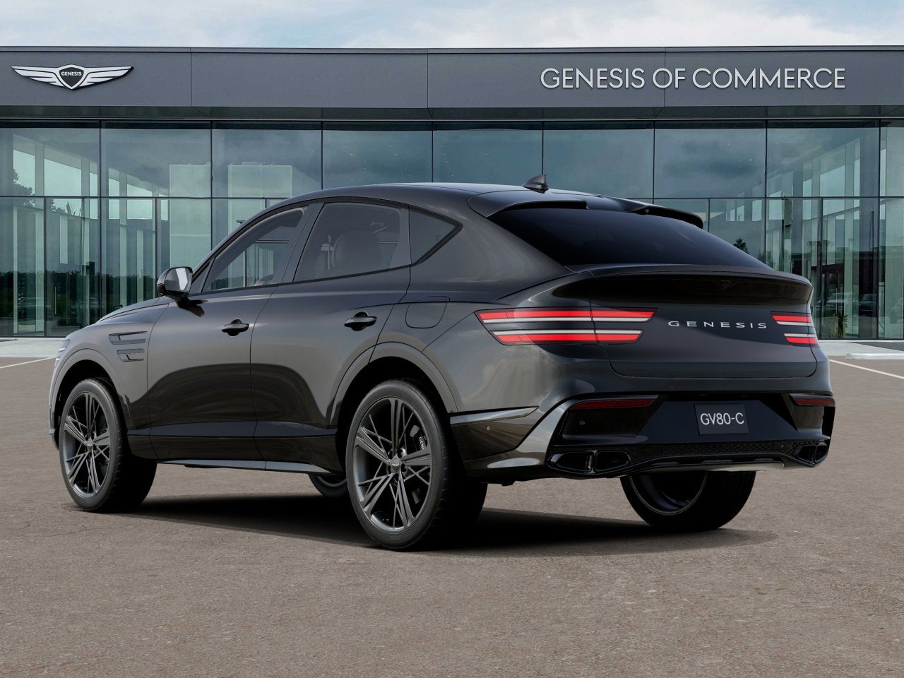 2027 Genesis GV80 Coupe 3.5T E-SC MHEV BLACK