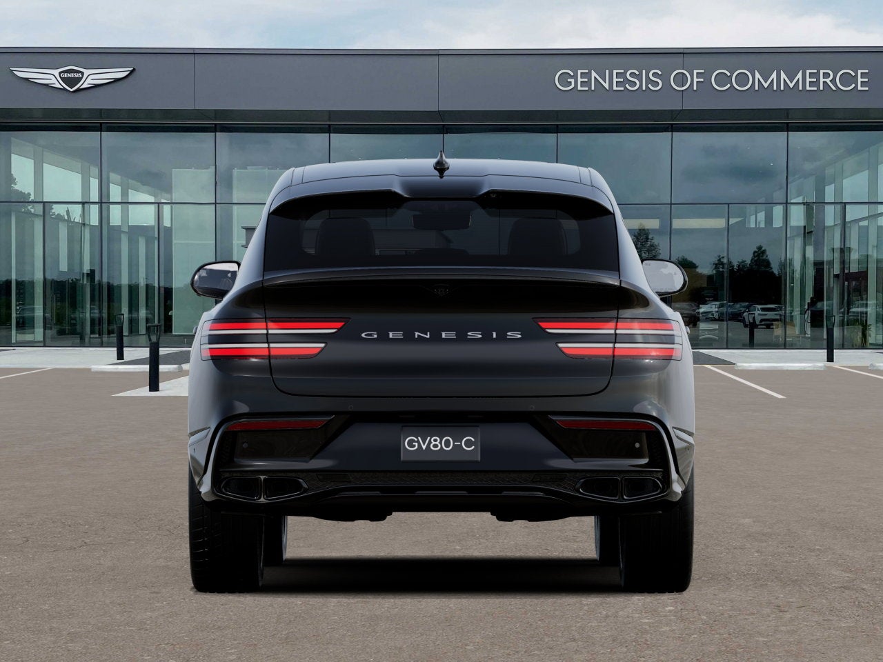 2027 Genesis GV80 Coupe 3.5T E-SC MHEV BLACK