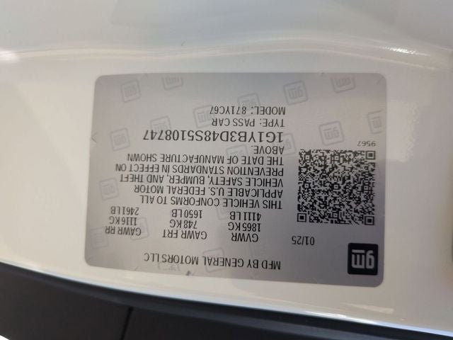 2025 Chevrolet Corvette Stingray 2LT