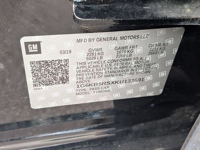 2019 Cadillac CT6 3.6L Luxury AWD