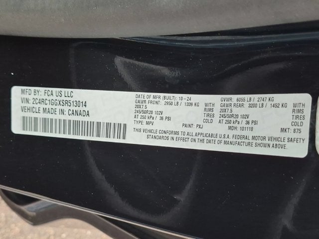 2025 Chrysler Pacifica Limited