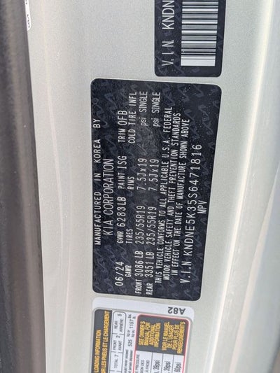 2025 Kia Carnival SX Prestige