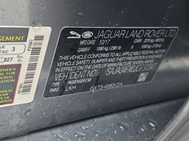 2018 Jaguar XE 25t Premium AWD