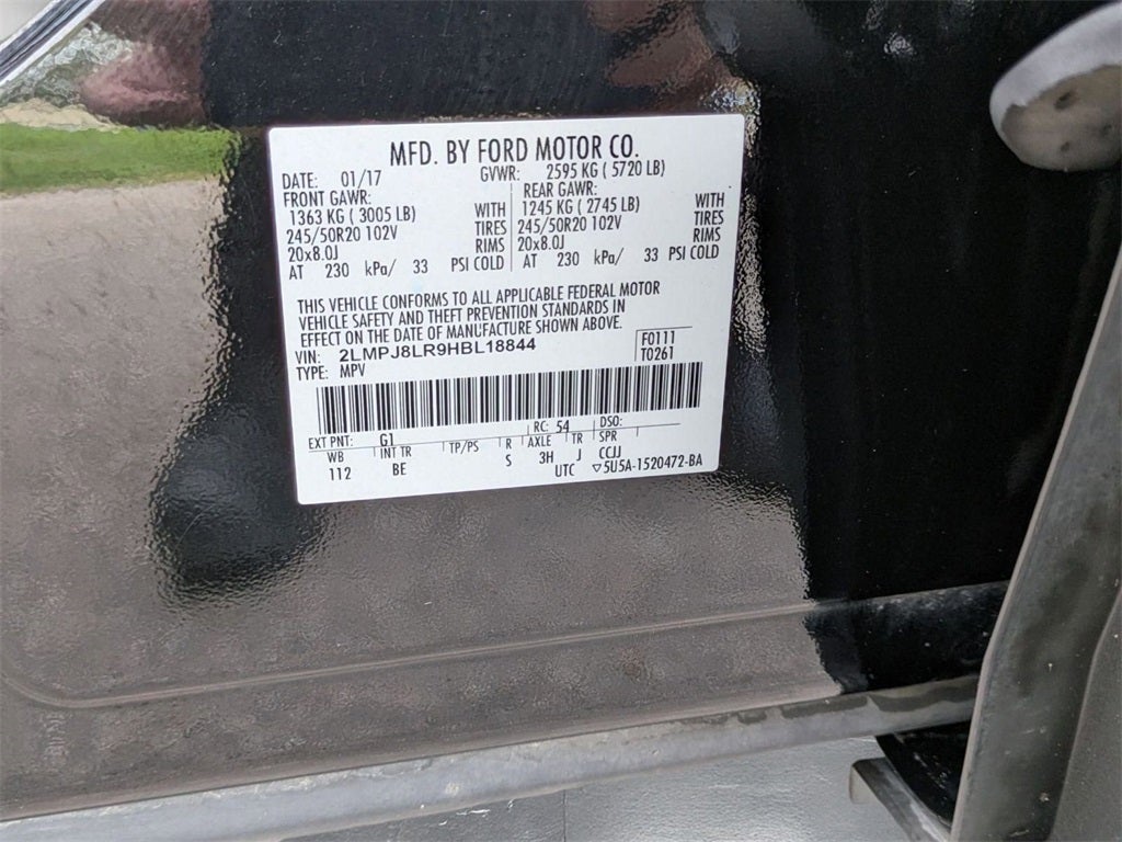 2017 Lincoln MKX Reserve