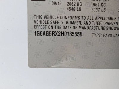 2017 Cadillac ATS 2.0L Turbo