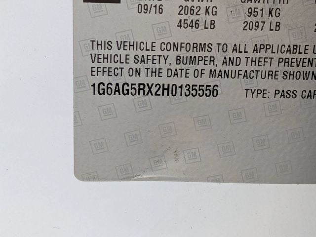 2017 Cadillac ATS 2.0L Turbo
