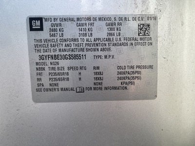 2016 Cadillac SRX Luxury