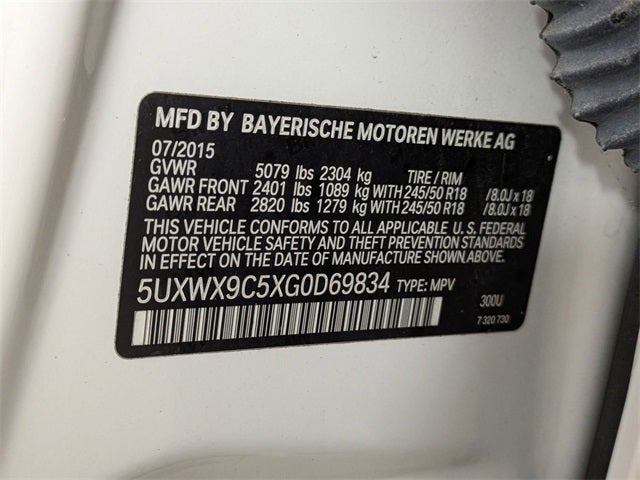 2016 BMW X3 xDrive28i